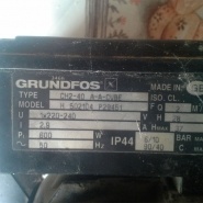 Reemplazo del sello de la bomba Grundfos CH2-40 A-A- CVBE 985164