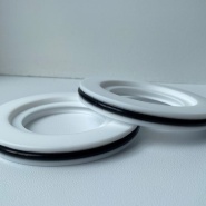 Production of rotary seals, shaft seals from PTFE