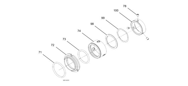 Механічне ущільнення ALFA LAVAL SRU4 R90