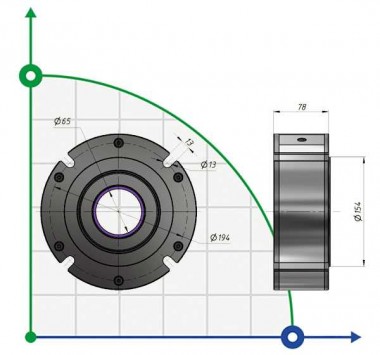 PALM 65-S-E Uszczelnienie wału do cementu — BTS Engineering