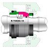 Uszczelnienie mechaniczne pompy Grundfos Sarlin R-706SO 16, SIC/SIC/SIC/SIC, VITON analog Vulcan Typ 86 фото 3 — BTS Engineering
