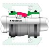 Механический уплотнитель насоса Grundfos Sarlin R-706SO 25, SIC/SIC/SIC/SIC, VITON аналог AESSEAL S0SU/S0SSU фото 3 — BTS Engineering