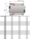 Високотемпературне торцеве ущільнення R-609 1, SIC/SIC, GRAFOIL, AM350/316 фото 2 — BTS Engineering