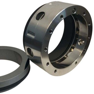 Sello de eje de bomba multiresorte R-58U 80, CAR/SIC, VITON, 304, ВР &mdash; BTS Engineering