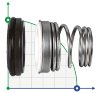 Uszczelnienie pompy R-BT-FN 14, SIC/SIC, EPDM, 304 фото 1 — BTS Engineering