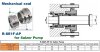 Cartridge seal for pump Sulzer Ahlstar APP4 R-SE1F-AP 60, SIC/SIC, VITON, 316 фото 2 — BTS Engineering