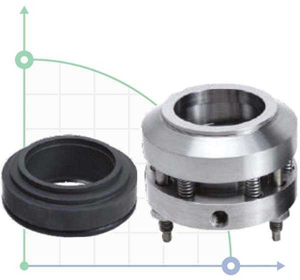 Wellendichtring R-HG204 65, SIC/CAR, VITON, 316 фото 1 — BTS Engineering