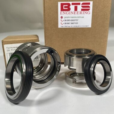 Механическое уплотнение R-128P 25, TC/TC, VITON, 316, T1A — BTS Engineering