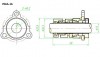 Joint cartoucheа R-706A 16, SIC/SIC, VITON, 304 фото 3 — BTS Engineering