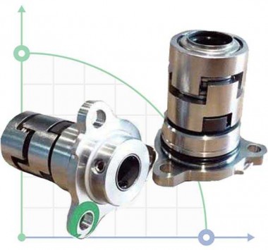Уплотнение картриджного типа R-706A 16, SIC/SIC, VITON, 304 — BTS Engineering