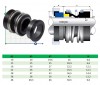 Механическое уплотнение вала насоса KSB R-MG1S6 16, SIC/SIC, VITON, 304 фото 2 — BTS Engineering
