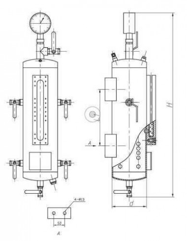 Термосильфонна система R-TSTS L1.6-2.5B — BTS Engineering