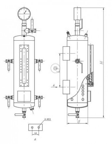 Термосильфонна система R-TSTS L1.4-2.5B — BTS Engineering