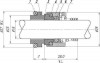Ущільнення валу Lowara R-LW 16, SIC/SIC, VITON, 316 фото 3 — BTS Engineering