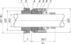 Uszczelnienie pompy Lowara R-LW 16, B, SIC/CAR, EPDM, 304 фото 3 — BTS Engineering