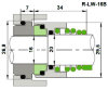 Uszczelnienie pompy Lowara R-LW 16, B, SIC/CAR, EPDM, 304 фото 4 — BTS Engineering