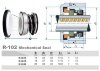 Sello mecánico para eje de bomba R-102 18, CER/CAR, NBR, 304 фото 2 &mdash; BTS Engineering