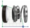 Garniture mécanique R-110 13, CAR/CER, VITON, 304 фото 1 — BTS Engineering