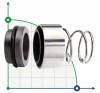 Торцеве ущільнення R-H12N 43, CAR/SIC, EPDM, 304, G9 фото 1 — BTS Engineering