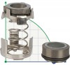 Торцеве ущільнення для Grundfos R-706F 12, TC/TC, VITON, 304 фото 1 — BTS Engineering