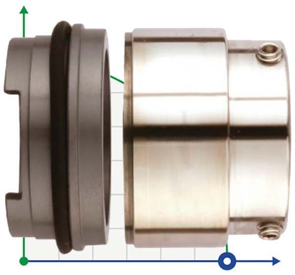 Mechanical seal Grundfos Sarlin R-706SP 50, SIC/SIC, VITON, 304 фото 1 — BTS Engineering