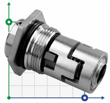 BHKW-Ersatzteile, Dichtring Silikon blau Motortech 06.84.044-100