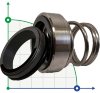 Одинарное торцевое уплотнение R-BT-RN 30, SIC/SIC, VITON, 304, T8RN фото 1 — BTS Engineering