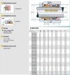 Уплотнение вала с металлическим сильфоном R-MFL85N 90, SIC/SIC, VITON, AM350/316, G16 фото 2 &mdash; BTS Engineering