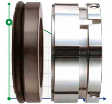 Уплотнение Grundfos Sarlin R-706SS 50, SIC/SIC, VITON, 304 — BTS Engineering