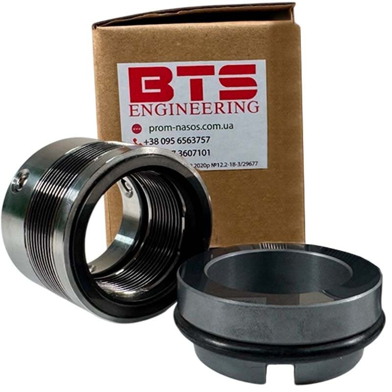 Ущільнення валу з металевим сильфоном R-680 3, SIC/SIC, VITON, AM350/316 фото 1 &mdash; BTS Engineering