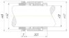 Mechanical shaft seal R-HJ92N 32, CAR/SIC, VITON, 304, G16 фото 3 &mdash; BTS Engineering