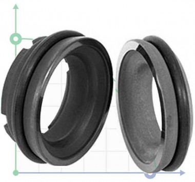 Joint d'arbre la pompe APV R-APV-01 44, SIC/SIC, EPDM — BTS Engineering