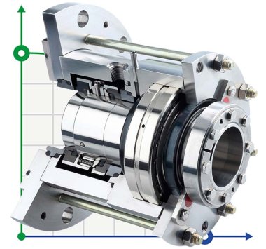 Картриджное уплотнение для мешалки R-M481KL-D 80, SIC/SIC/CAR/SIC/VITON, 304 — BTS Engineering