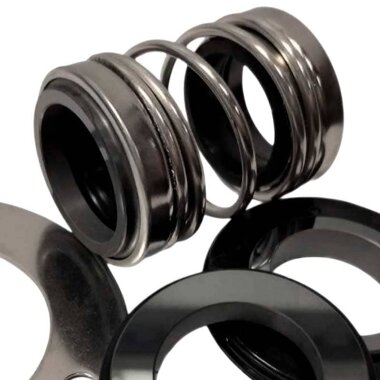 Подвійне ущільнення валу насосу GRUNDFOS, Pedrollo, Speroni R-4702 25, CAR/SIC/SIC/SIC, NBR, 304 &mdash; BTS Engineering