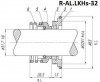 Garnitures mécaniques Alfa Laval R-AL.LKHs 32, SIC/SIC, EPDM, 316 фото 3 — BTS Engineering