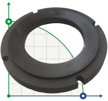 Stationary ring В0181 Sefco C-20 graphite — BTS Engineering