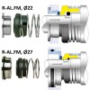 Торцеве ущільнення для насосу Alfa Laval R-AL.FM 27, CAR/SIC, EPDM, 304 фото 2 — BTS Engineering