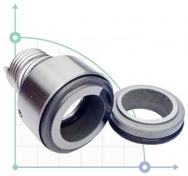 Shaft seal Hilge R-HLG 19, CAR/SIC, EPDM, 304 — BTS Engineering
