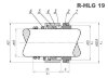 Joint d'arbre Hilge R-HLG 19, L, SS/CAR, EPDM, 304, 2H фото 4 — BTS Engineering