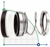 Mechanical seal R-31K 1.1/4, CAR/CER, EPDM, 304, N фото 1 — BTS Engineering