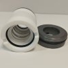 Mechanical seal for chemical pump QHB with PTFE bellows R-WB3 25, L, CAR/SIC, VITON, 304 фото 6 — BTS Engineering