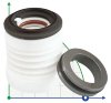 Cierre mecánico para bomba química con fuelle de PTFE R-WB3 25, S, CAR/SIC, VITON, 304 фото 1 — BTS Engineering