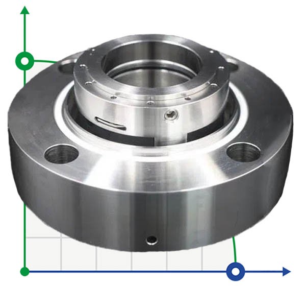 Ущільнення картриджного типу R-MS 100, CAR/SIC, EPDM, 304 фото 1 — BTS Engineering