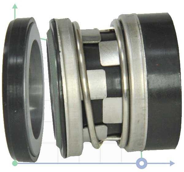 Uszczelnienie pompy R-2100K 12, CAR/SIC, EPDM, 304 фото 1 — BTS Engineering