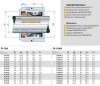 Joint d'arbre R-104A 15, CAR/CER, EPDM, 304 фото 2 — BTS Engineering