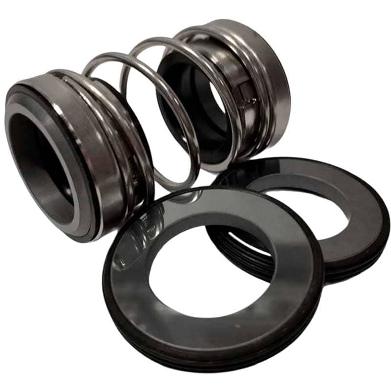 Double mechanical shaft seal R-208 20, SIC/SIC/SIC/SIC, VITON, 304, d7=35 фото 1 &mdash; BTS Engineering