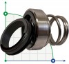 Sello mecánico simple R-BT-RN 10, SS/CAR, VITON, 304, T8RN фото 1 — BTS Engineering