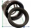 Sello mecánico simple R-BT-RN 10, SS/CAR, VITON, 304, T8RN фото 2 — BTS Engineering