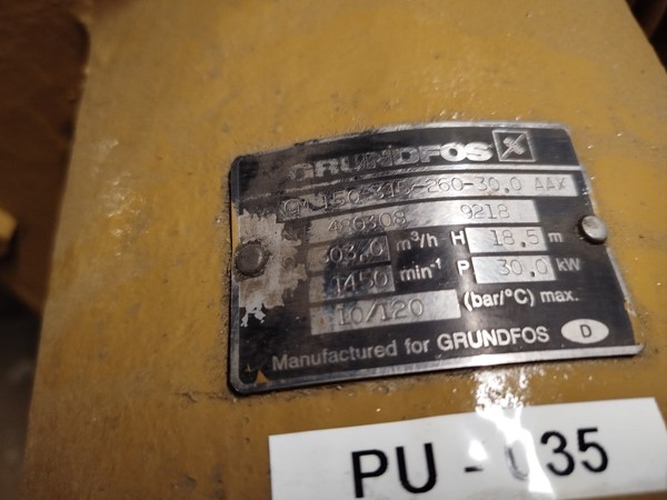 Замена механического уплотнения Grundfos CM 150-350-260-30.0 480308