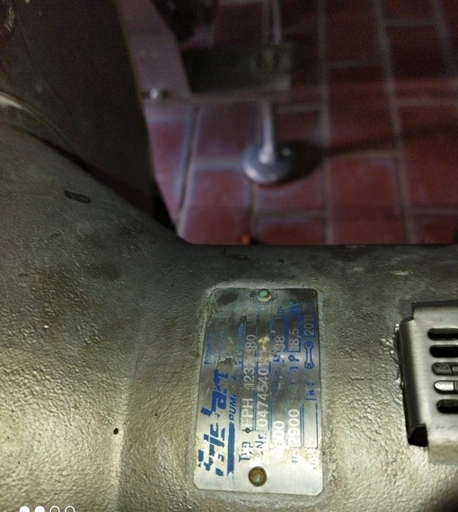 Sello mecánico de la bomba FPH R-H7N